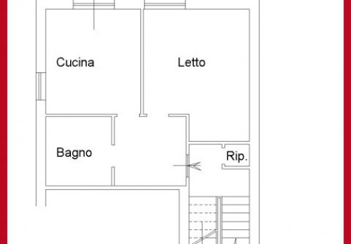 Planimetria Appartamento in Corso Italia, Villalba