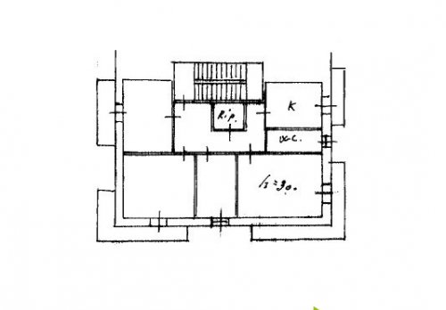 Planimetria Appartamento a Marina di Ginosa di mq 100 circa al primo piano