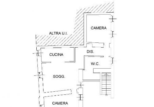 Planimetria Appartamento - Via Cesare Battisti 25