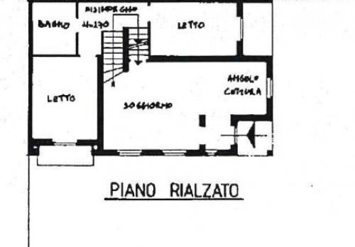 Planimetria Villa - Via Donizetti 9