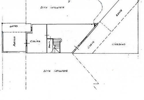 Planimetria Abitazione di tipo civile - Via Fratelli Rosselli, 80-82