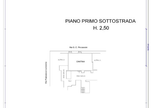Planimetria Negozio in vendita a reddito    in zona Corso Sempione