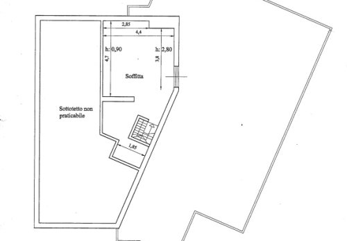 Planimetria CETINALE (AR) S.Giovanni mq.700 Villa/Multiutility