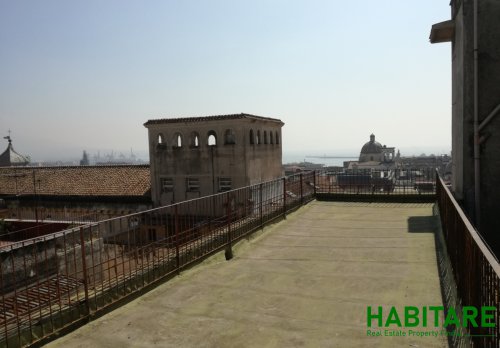 Planimetria Attico centro storico napoli,con terrazzo panoramico