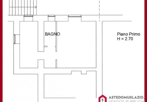 Planimetria Appartamento Via Scarpellini, Ponza