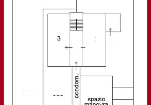Planimetria Appartamento Via San Vito, Anzio