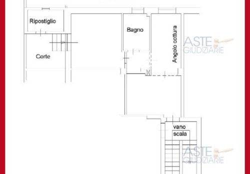 Planimetria Appartamento Via Guglielmo Oberdan, Guidonia