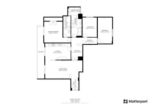 Planimetria GARIBALDI - Appartamento ampia quadratura panoramico e centrale