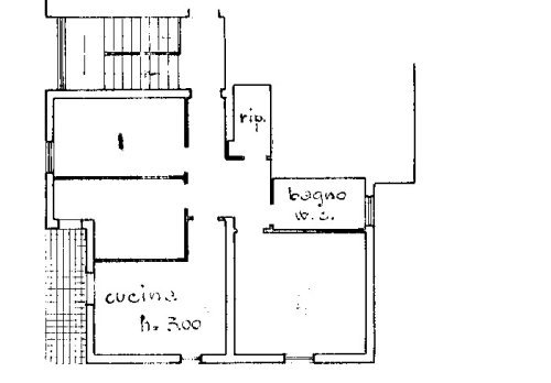 Planimetria Appartamento 78 mq  con garage e terrazzo vicino al centro !