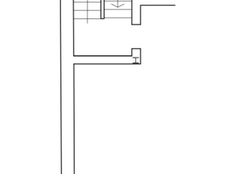 Planimetria appartamento con mansarda in zona centrale