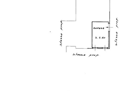 Planimetria Ampio appartamento con garage