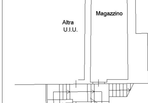 Planimetria appartamento posto al piano secondo