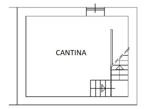 Planimetria Casetta indipendente con terrazzo, box e cantina
