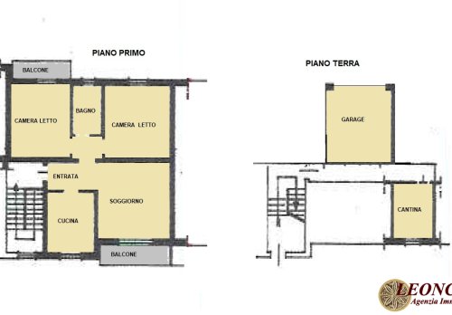 Planimetria A353 Appartamento con garage