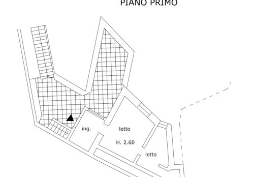 Planimetria Villa con piscina a Porto Cervo Centro