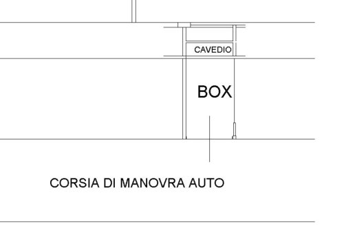 Planimetria BOX in Vendita a Lecco, Broletto