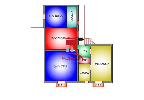 Planimetria Appartamento Zona Via G.B. Fardella TP