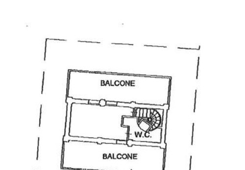 Planimetria Abitazione Di Tipo Economico - via Cassino Scansio n. 6-8
