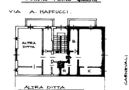 Planimetria Appartamento - VIA PRIVATA ANGIOLO MAFFUCCI, 71