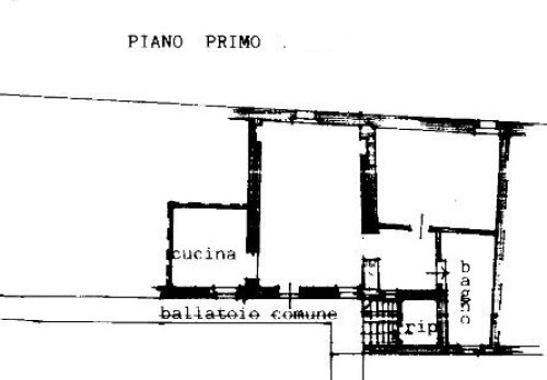 Planimetria Appartamento - Piazza Vitaliano Crivelli n. 10