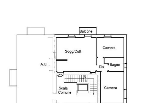 Planimetria Appartamento - Via Stelvio n. 33