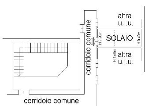 Planimetria Appartamento - VIA CARLO FORLANINI 21