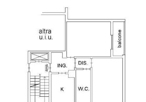 Planimetria Appartamento - VIA FILIPPO DE PISIS 37