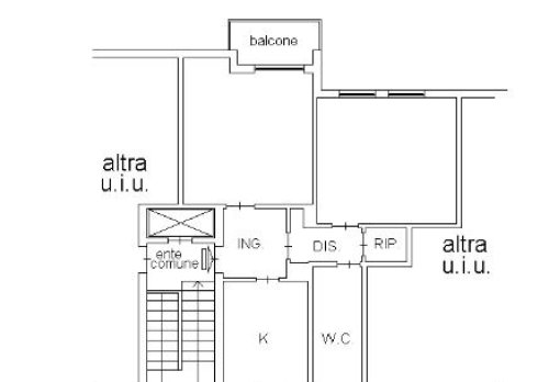 Planimetria Appartamento - VIA FRANCESCO CILEA 94