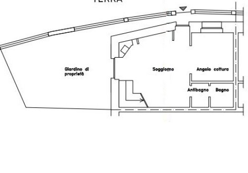 Planimetria Abitazione di tipo civile - Via Francesco Petrarca n. 23