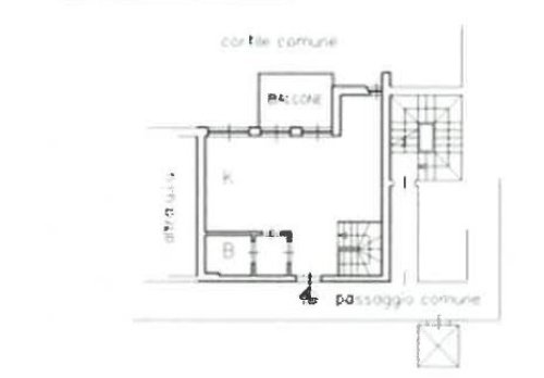 Planimetria Appartamento - Via Vittorio Alfieri n. 7