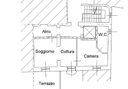 Planimetria Appartamento -  Corso del Popolo n. 56