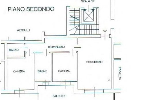 Planimetria Appartamento - Via Adda 44