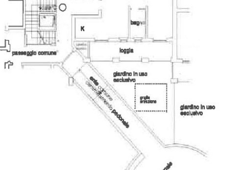 Planimetria Appartamento - via Giuseppe Verdi 3/bis