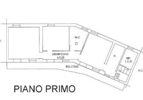 Planimetria Appartamento - Via De Amicis 19