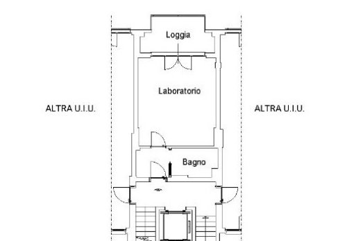 Planimetria Laboratori per arti e mestieri - via Ornato, 82