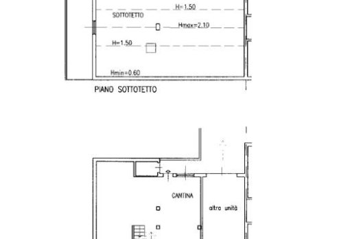 Planimetria Abitazione in villini - Via Cascine, 40
