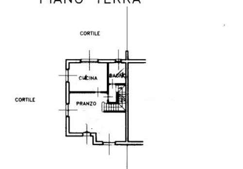 Planimetria Villetta - Via San Martino 68a