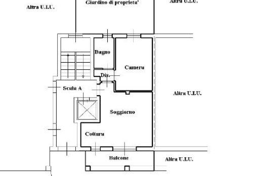 Planimetria Appartamento - via Eugenio Montale n. 39