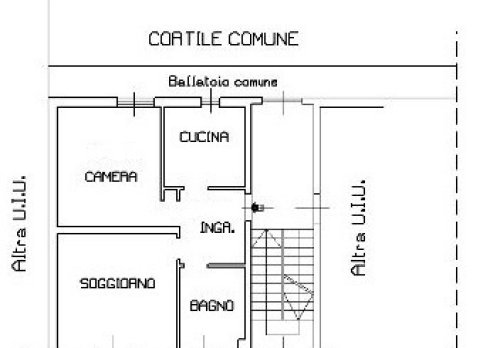 Planimetria Abitazione Di Tipo Economico - Via Ticino n. 18
