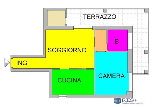 Planimetria Appartamento vicinanze Lago Maggiore