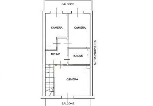 Planimetria Appartamento - Via Giovanni Paolo II n. 18