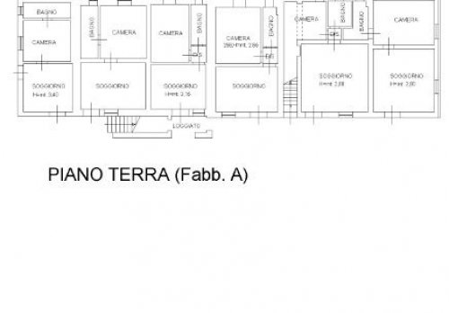 Planimetria Agriturismo - localit Calenzano, via Ensi n. 5